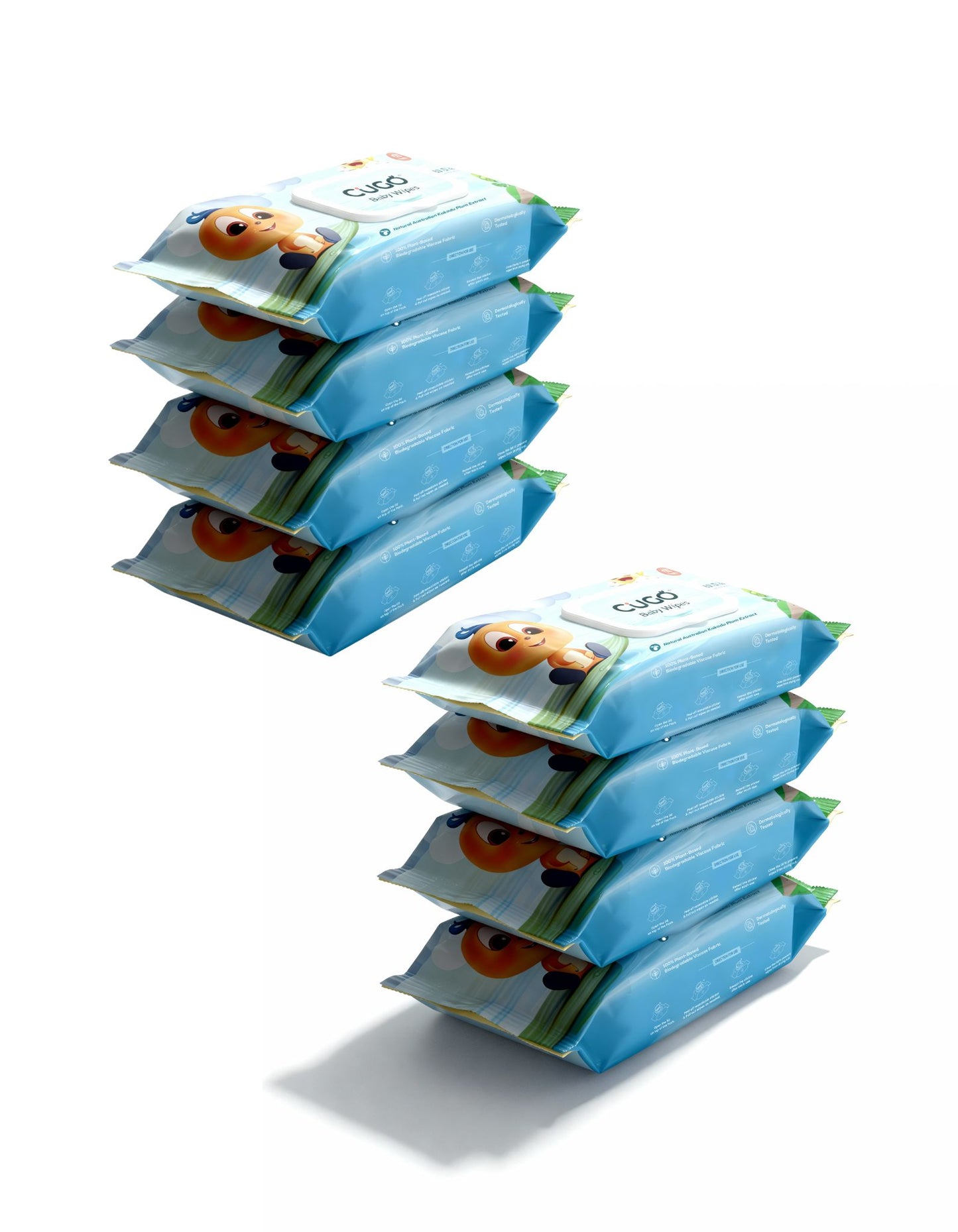 99.5% Water Wipes with Australian Kakadu Plum Extract