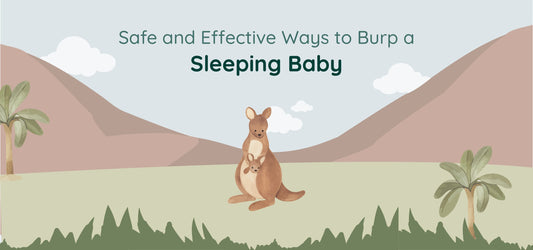 Safe and effective ways to burp a sleeping baby 