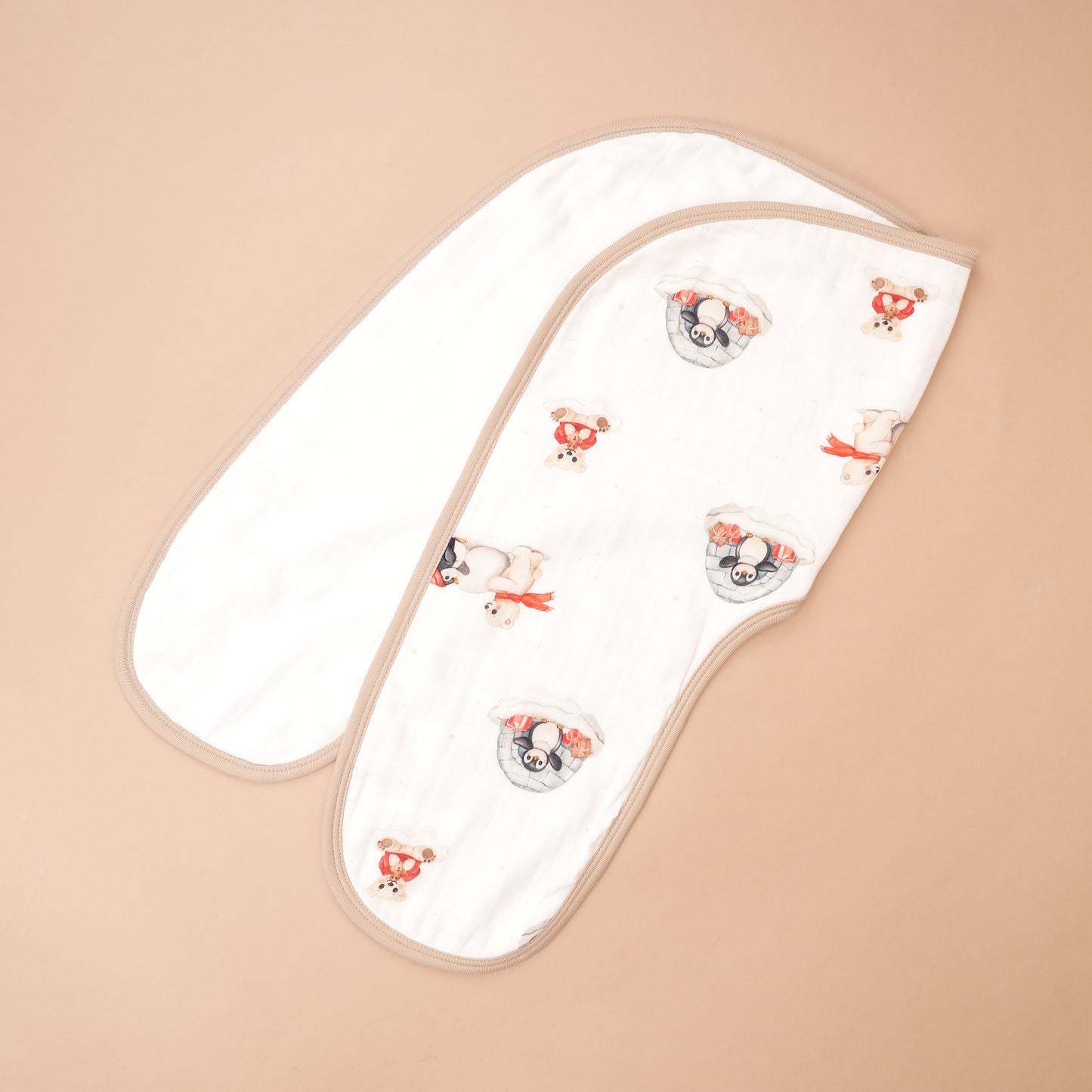 Double Shoulder Burp Cloth - Arctic Dreams