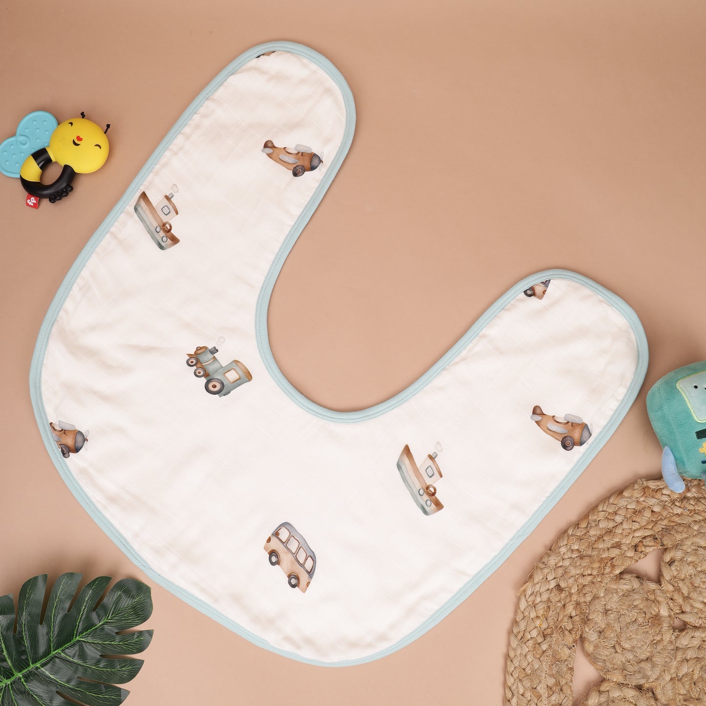 Double Shoulder Burp Cloth - Little Voyagers