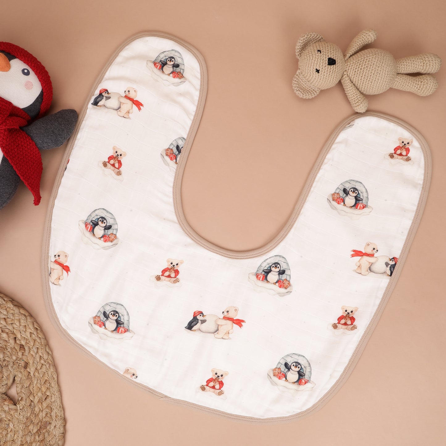 Double Shoulder Burp Cloth - Arctic Dreams