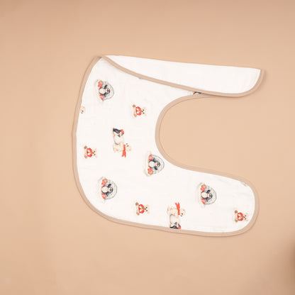 Double Shoulder Burp Cloth - Arctic Dreams