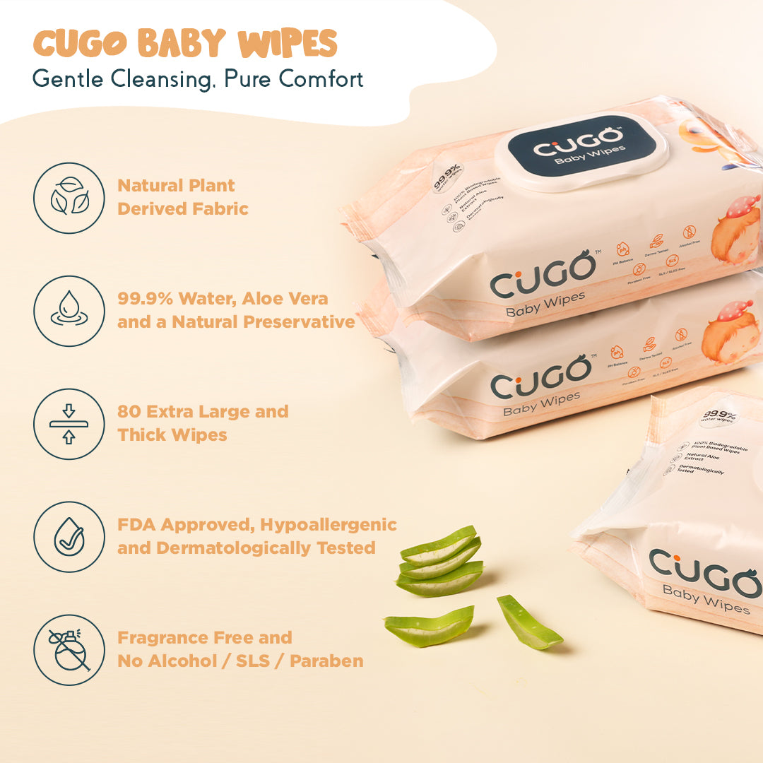 99.9% Water Baby Wipes